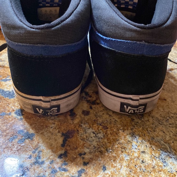 VANS Mens Size 11 Skate Shoes Gray Mid Top - Picture 4 of 8